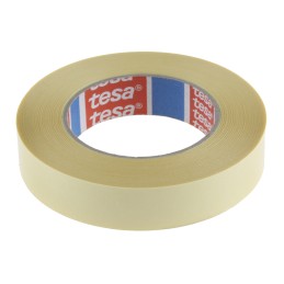 1 pcs - Tesa tesa fix Series 64621 White Double Sided Plastic Tape, 0.09mm Thick, 15 N/cm, PP Backing, 25mm x 50m