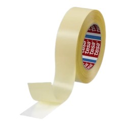1 pcs - Tesa tesa fix Series 64621 White Double Sided Plastic Tape, 0.09mm Thick, 15 N/cm, PP Backing, 25mm x 50m