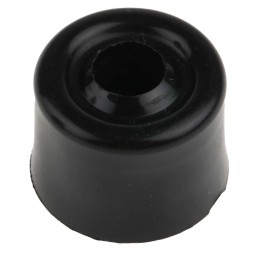 20 pcs - RS PRO Black PVC Bumper Door Stop, 25mm Diameter
