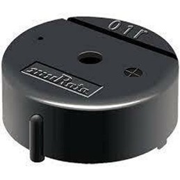 10 pcs - PKB24SPCH3601-B0 Murata 90dB Through Hole Sounder Internal Buzzer, 24.3 x 9.7mm, 3V dc Min, 15V dc Max