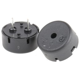 50 pcs - PKM13EPYH4002-B0 Murata 70dB Through Hole Continuous External Buzzer, 12.6 (Dia.) x 6.9mm, 30V ac Max