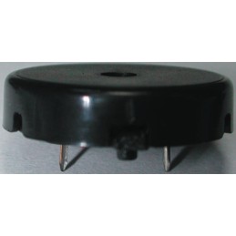 50 pcs - RS PRO 84dB Through Hole Continuous External Piezo Buzzer, 22.1 (Dia.) x 6.6mm, 30V ac Max