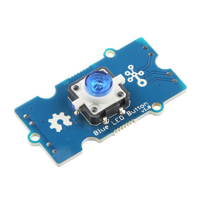10 pcs - 111020046 Seeed Studio Grove - Blue LED Button