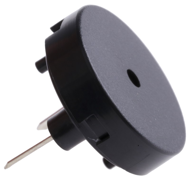 10 pcs - RS PRO 84dB Through Hole Continuous External Piezo Buzzer, 16.5 (Dia.) x 7mm, 30V ac Max