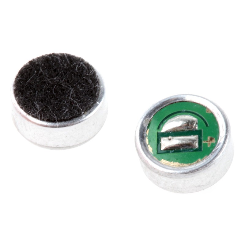 20 pcs - RS PRO Omni-Directional, Surface Mount 6mm Microphone Condenser -41dB