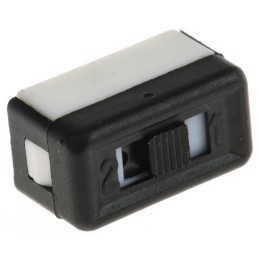 1 pcs - APEM PCB Slide Switch SPDT On-Off-On 1 A @ 30 V dc Slide