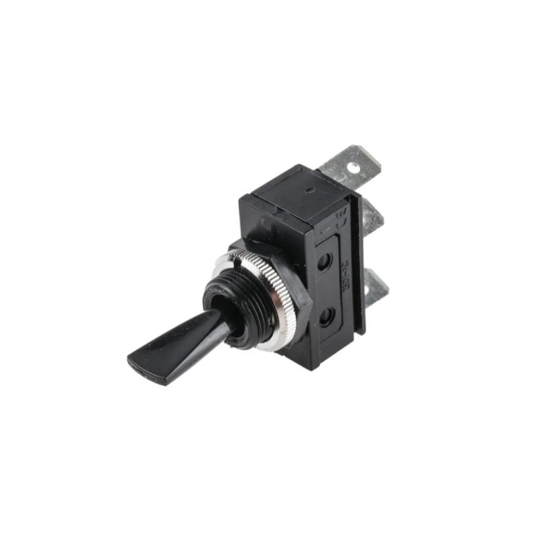 1 pcs - Bulgin Toggle Switch, Panel Mount, On-Off-On, SPDT