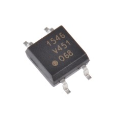 10 pcs - LH1546AEFTR Vishay Solid State Relay, 0.12 A Load, Surface Mount, 350V ac/dc Load, 1.5 V Control