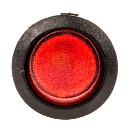 1 pcs - RS PRO Illuminated SPST, On-Off Rocker Switch Panel Mount