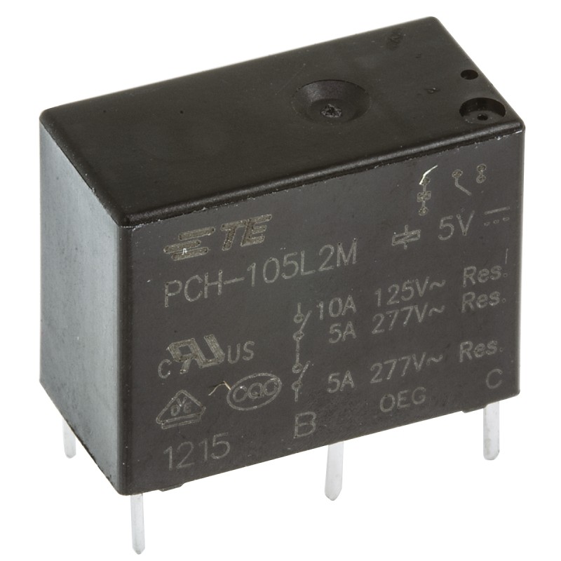 10 pcs - PCH-105L2M PCH Series Relay,1CO,10A 120ac,5dc 200mW