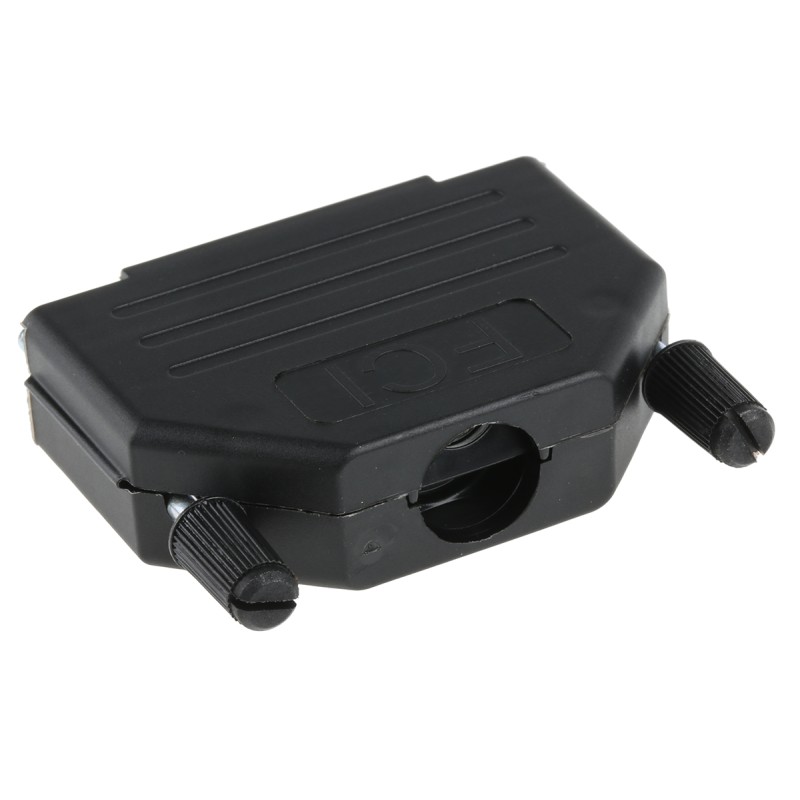 1 pcs - Amphenol ICC Nylon D Sub Backshell, 25 Way