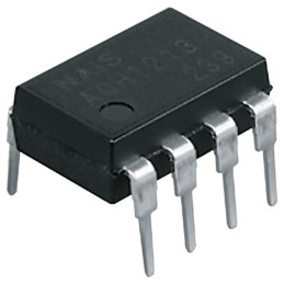 10 pcs - AQH1213 Panasonic AQ-H Series Solid State Relay, 0.6 A Load, PCB Mount, 600 V Load, 6 V dc Control