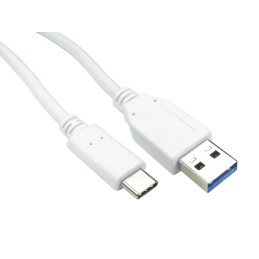 1 pcs - RS PRO USB 3.1 Cable, Male USB A to Male USB C Cable, 500mm