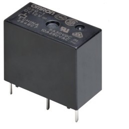 10 pcs - G5Q-1A-HA-PW DC5 (TY) Omron PCB Mount Non-Latching Relay, 5V dc Coil, 10A Switching Current, SPST