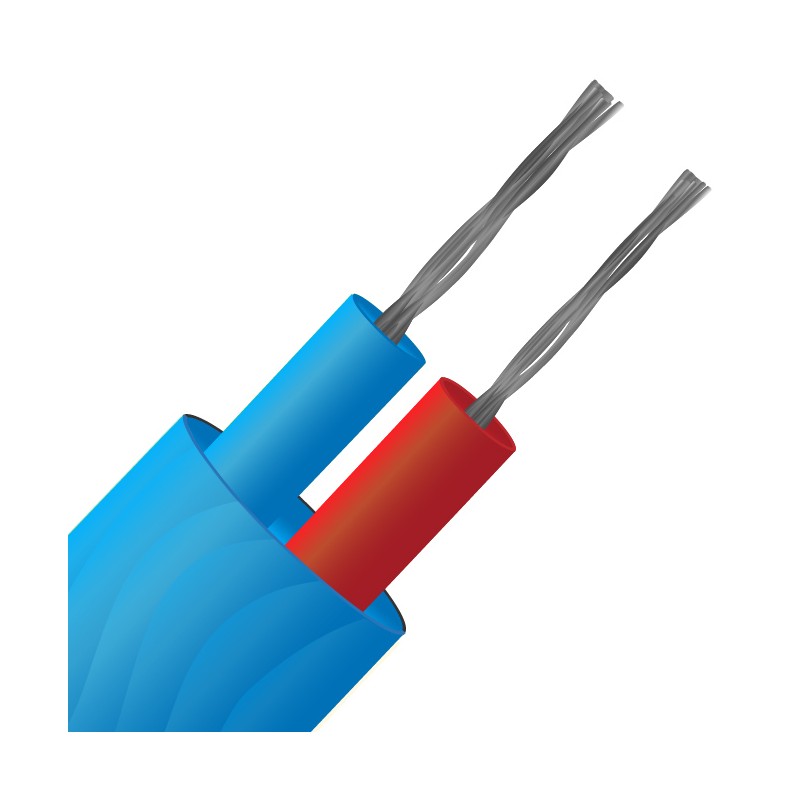 1 pcs - RS PRO Type T Thermocouple Wire, 200m, PVC Insulation, +105°C Max, 7/0.2mm