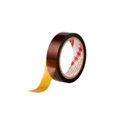 1 pcs - 3M Amber Polyimide Film Electrical Tape, 25mm x 33m