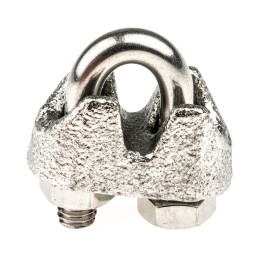 1 pcs - RS PRO Stainless Steel 3mm Diameter Wire Rope Clamp
