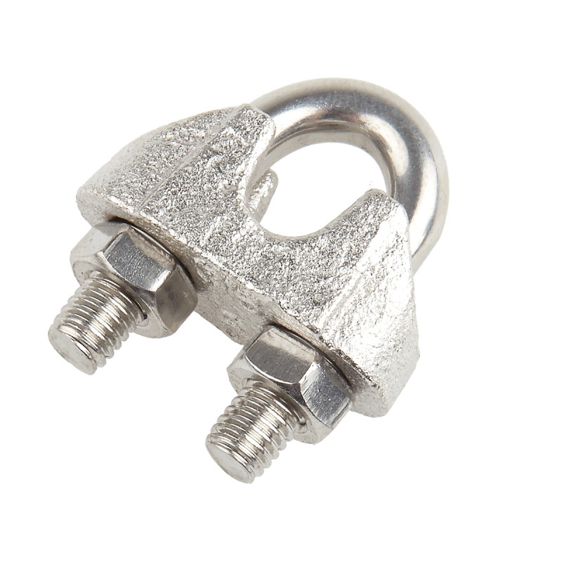 1 pcs - RS PRO Stainless Steel 6mm Diameter Wire Rope Clamp