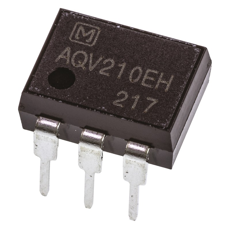 10 pcs - AQV210EH Panasonic 130 mA SPNO Solid State Relay, PCB Mount PhotoMOS, 350 V Maximum Load