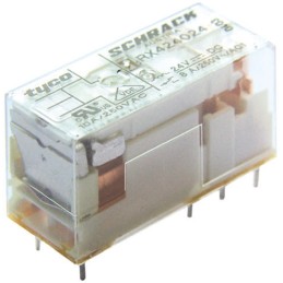 10 pcs - RX424006 TE Connectivity PCB Mount Power Relay, 6V dc Coil, 8A Switching Current, DPDT