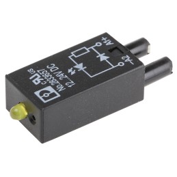 10 pcs - 2833657 Phoenix Contact Pluggable Function Module, LED Diode for use with PR1 Series, PR2 Series
