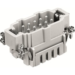 1 pcs - RS PRO Heavy Duty Power Connector Insert, 16A, Male, 10 Contacts