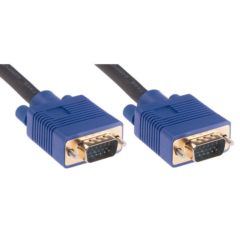 1 pcs - RS PRO Male SVGA to Male SVGA Cable, 1m