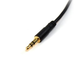 1 pcs - StarTech.com Male 3.5mm Stereo Jack to Male 3.5mm Stereo Jack Aux Cable, Black, 4.6m
