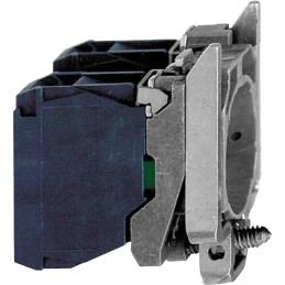 1 pcs - Schneider Electric ZB4 Series Contact Block, 250V, 1NO + 1NC