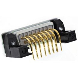 1 pcs - RS PRO 15 Way Right Angle Through Hole D-sub Connector Plug