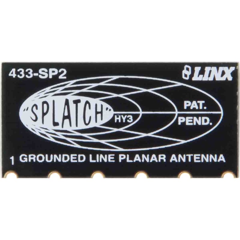 2 pcs - Linx ANT-433-SP Square Omnidirectional Telemetry Antenna, ISM Band