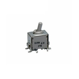 1 pcs - NKK Switches Toggle Switch, Surface Mount Mount, On-On, SPDT, Gull Wing Terminal, 28V ac/dc