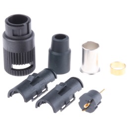 1 pcs - binder Circular Connector, 2 Contacts, Cable Mount, Subminiature Connector, Plug, Male, IP40, 710 Series