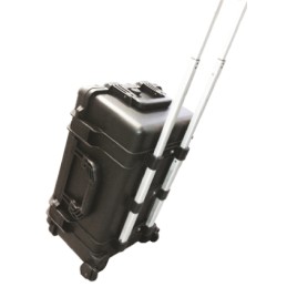 1 pcs - RS PRO Waterproof Plastic Equipment case With Wheels, 290 x 530 x 355mm