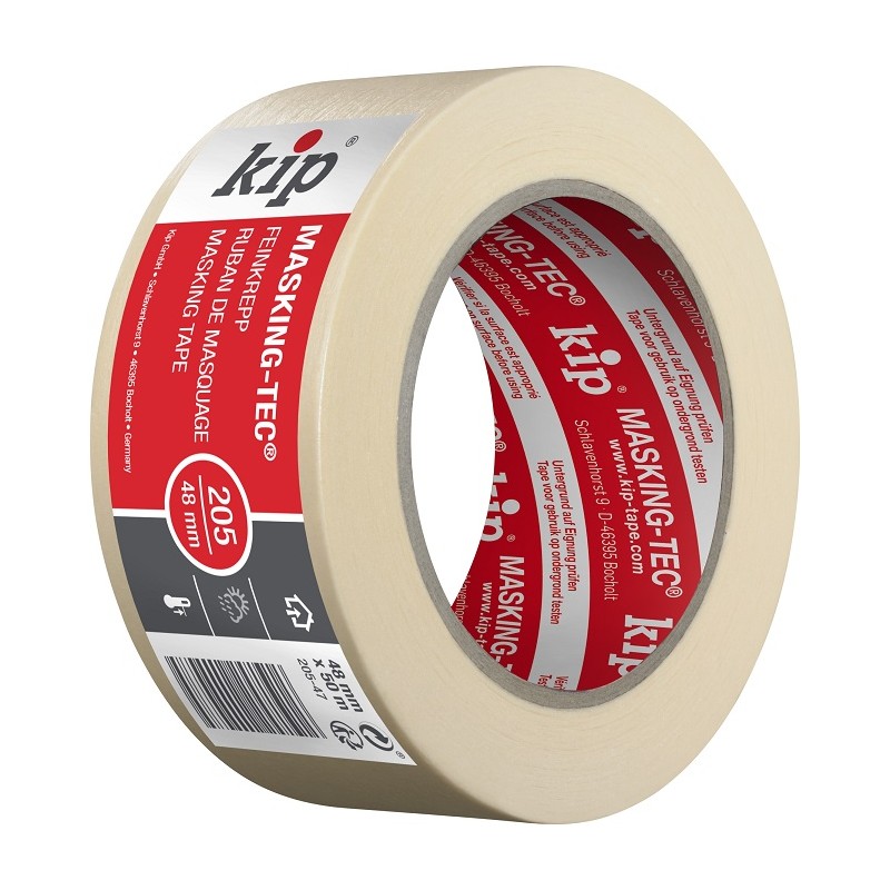 1 pcs - KIP 205-47 Beige Masking Tape 48mm x 50m