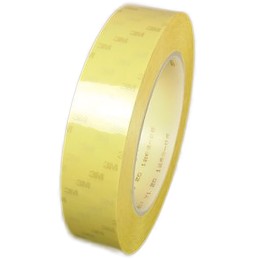 1 pcs - 3M Scotch 56 Yellow PET Electrical Tape, 6mm x 66m