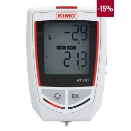 1 pcs - KIMO KT220-O Temperature & Humidity Temperature Monitor, USB