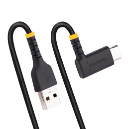 1 pcs - StarTech.com USB 2.0 Cable, Male USB A to Male USB C Rugged USB Cable, 300mm