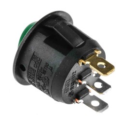 1 pcs - Arcolectric (Bulgin) Ltd Illuminated SPST, On-Off Rocker Switch Panel Mount