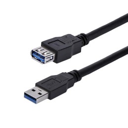 1 pcs - StarTech.com USB 3.0 Cable, Male USB A to Female USB A USB Extension Cable, 1m