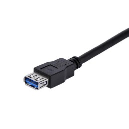 1 pcs - StarTech.com USB 3.0 Cable, Male USB A to Female USB A USB Extension Cable, 1m