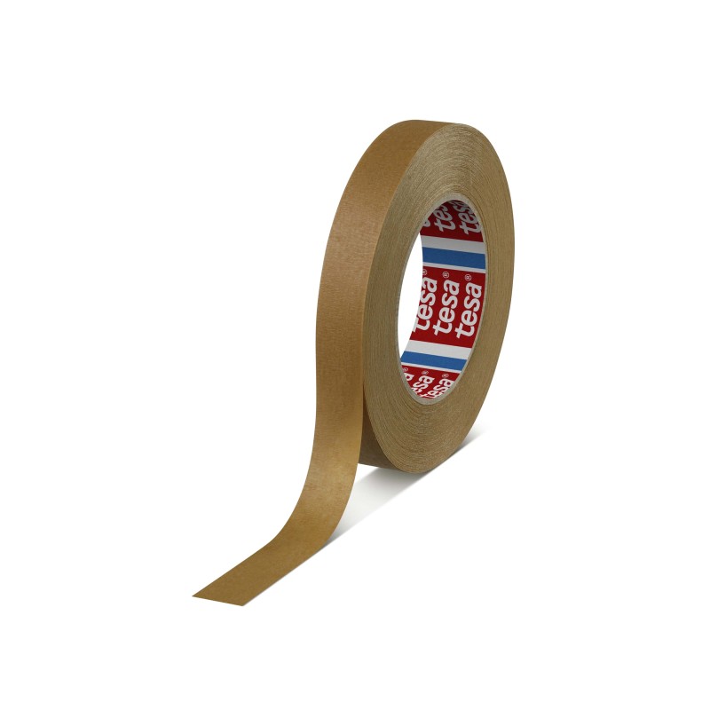 1 pcs - Tesa 4341 Light Brown Masking Tape 19mm x 50m