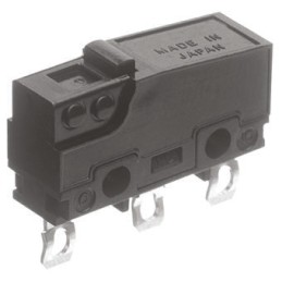 1 pcs - Panasonic Pin Plunger Micro Switch, Solder Terminal, 5 A @ 250 V ac, SP-CO
