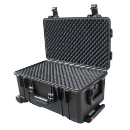 1 pcs - RS PRO Waterproof Plastic Equipment case With Wheels, 625 x 420 x 340mm