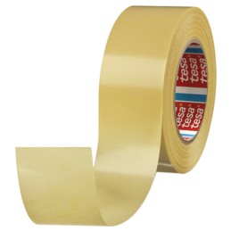 1 pcs - Tesa 4939 White Double Sided Cloth Tape, 0.27mm Thick, 50 N/cm, Cloth Backing, 25mm x 50m