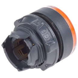 1 pcs - Schneider Electric Harmony XB5 Series Orange Illuminated Momentary Push Button Head, 22mm Cutout, IP66, IP67, IP69K