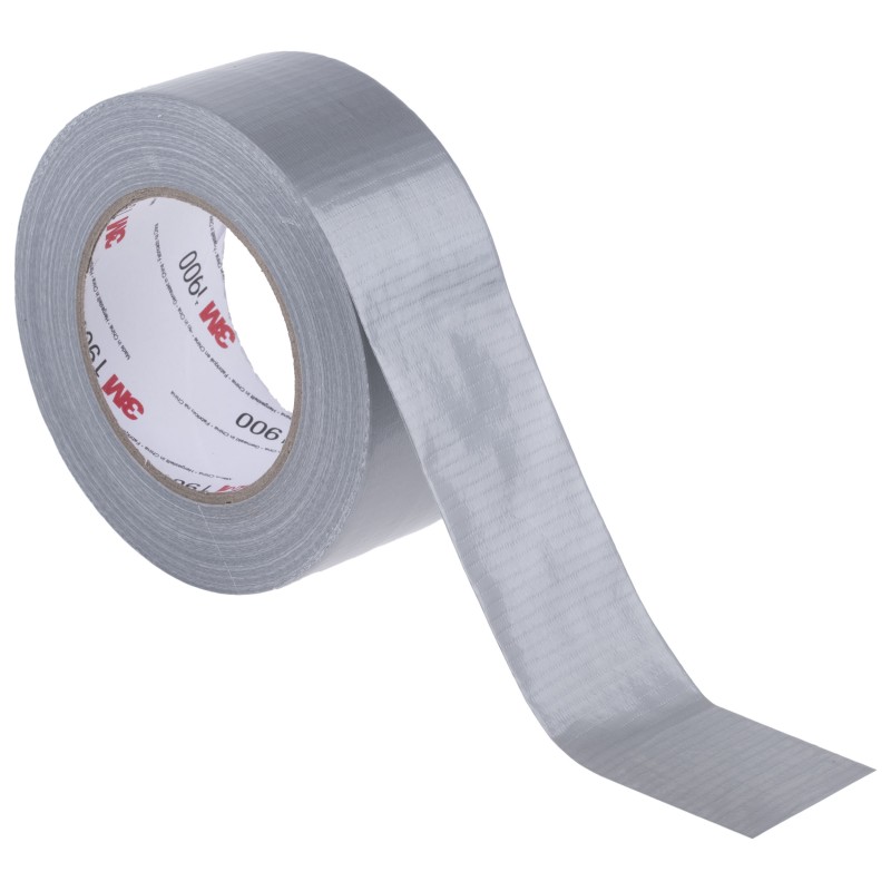 1 pcs - 3M VALUE DUCT 1900 Scotch 1900 Duct Tape, 50m x 50mm, Silver