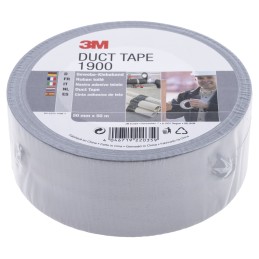 1 pcs - 3M VALUE DUCT 1900 Scotch 1900 Duct Tape, 50m x 50mm, Silver