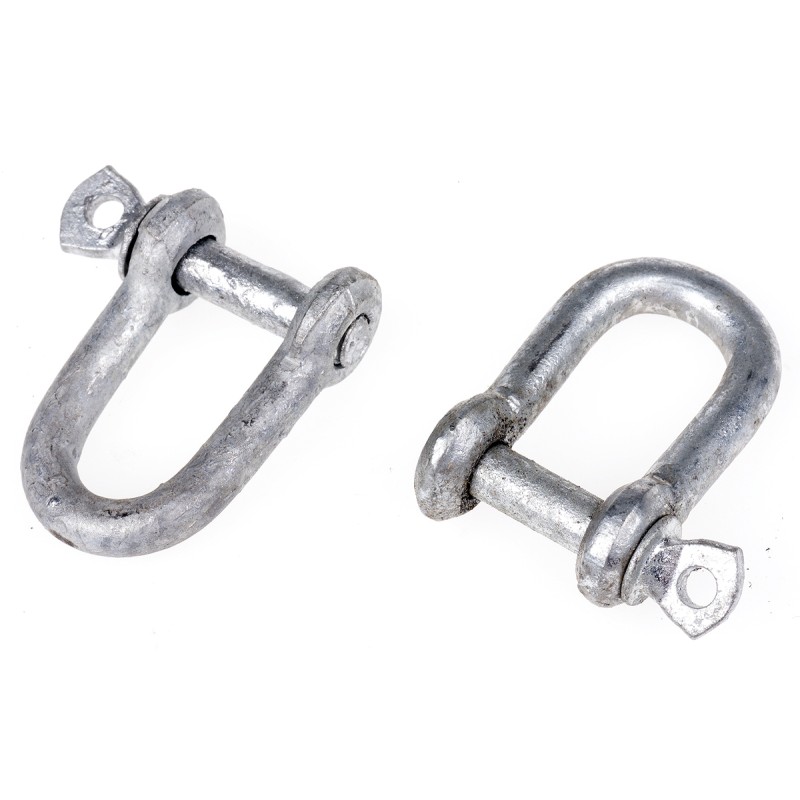 10 pcs - RS PRO D-Shackle, Steel
