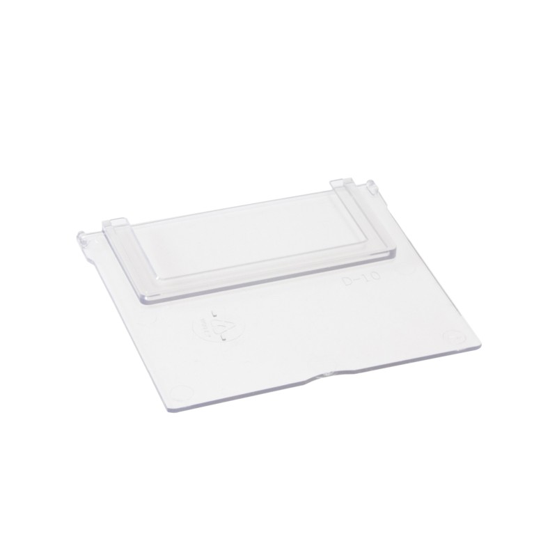 10 pcs - Treston Bio-Plastic Storage Bin, 77mm x 70mm, Transparent